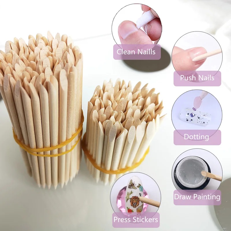 Contour Palette Stick - 10-30 adet Tırnak Eti İtici Turuncu