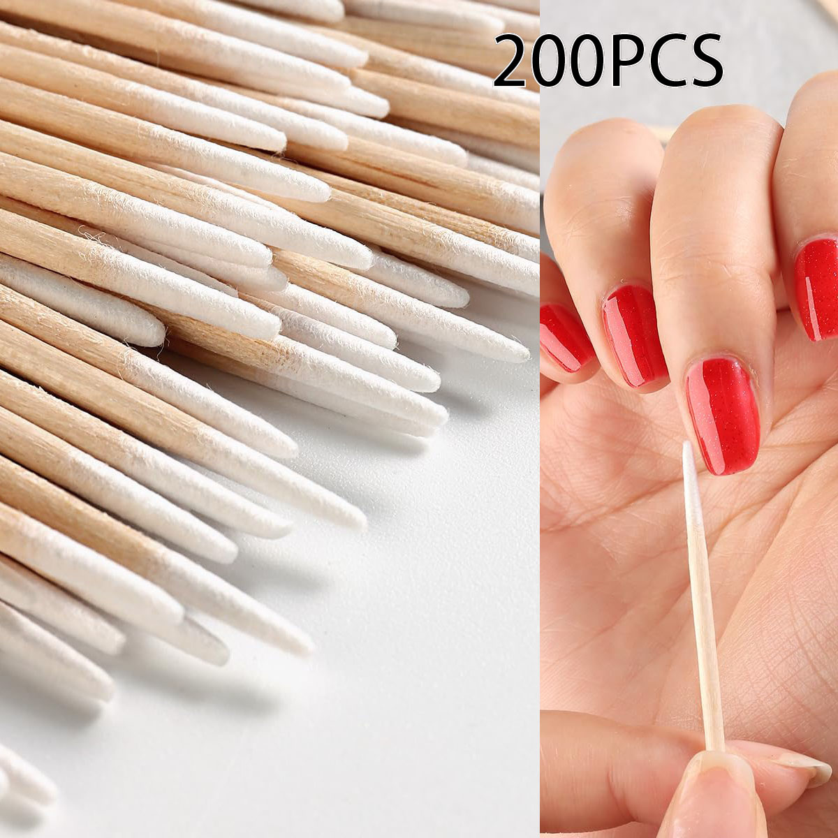 Contour Palette Stick - 200 adet çivi sanat ahşap pamuklu